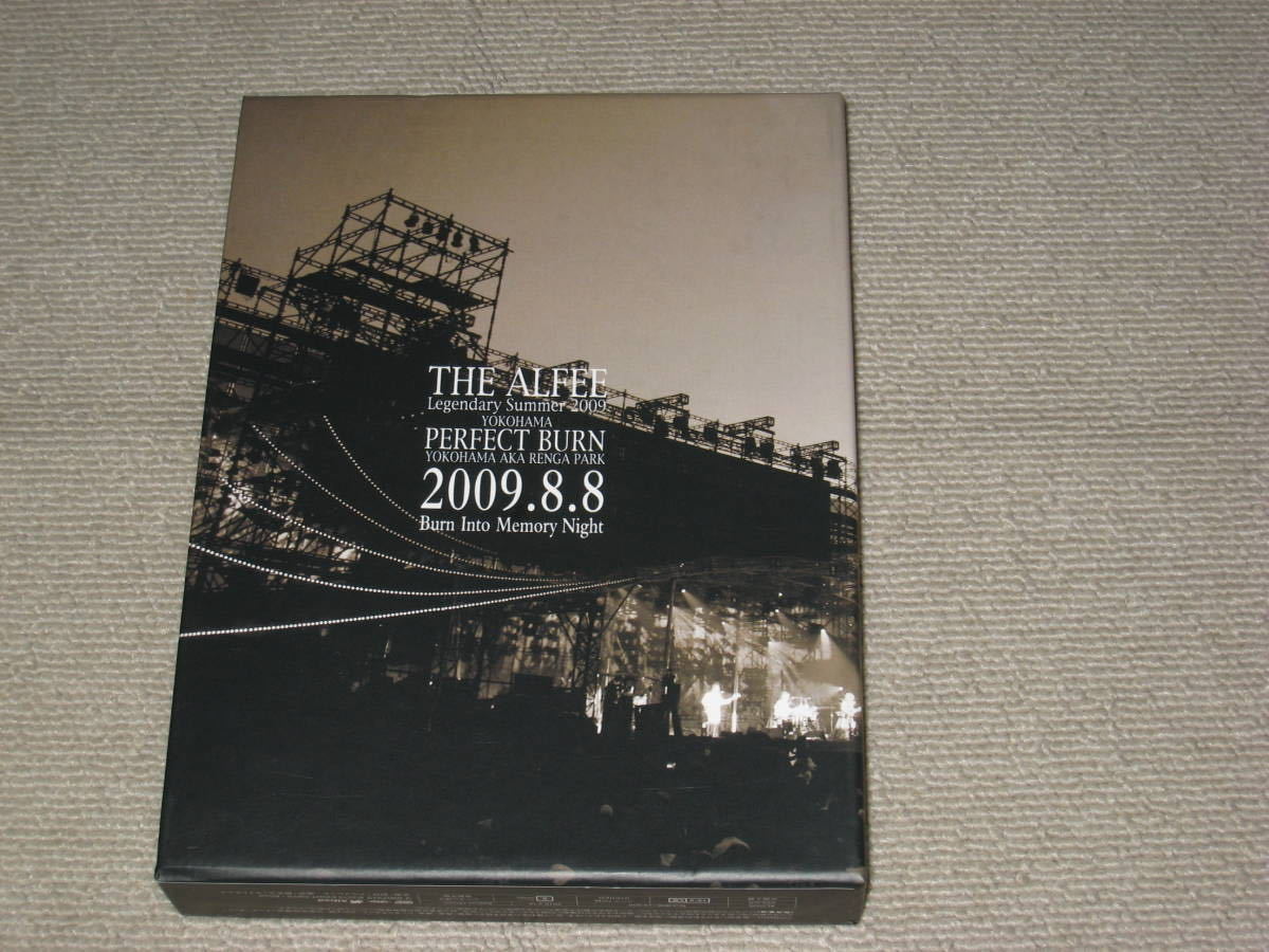 ■DVD/2巻組[THE ALFEE Legendary Summe 2009.8.8 YOKOHAMA PERFECT BURN Burn Into Memory Night]ケース痛み/ジ・アルフィー/高見沢俊彦■_画像2