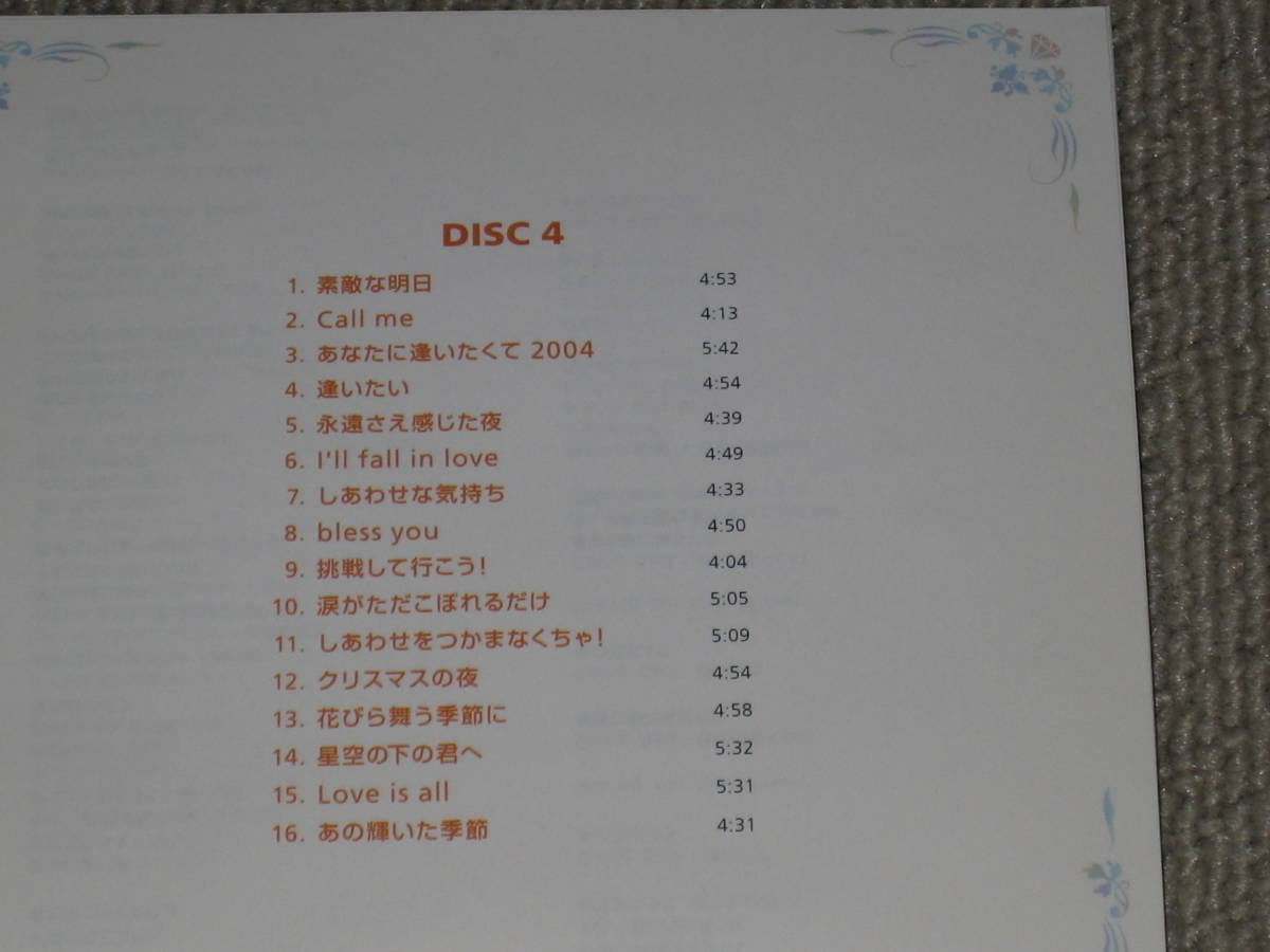 ■CD「ディスク2枚欠品 松田聖子 ダイアモンド・バイブル/Diamond Bible(ディスク3、4のみ)」ベストアルバム/BEST■_画像6