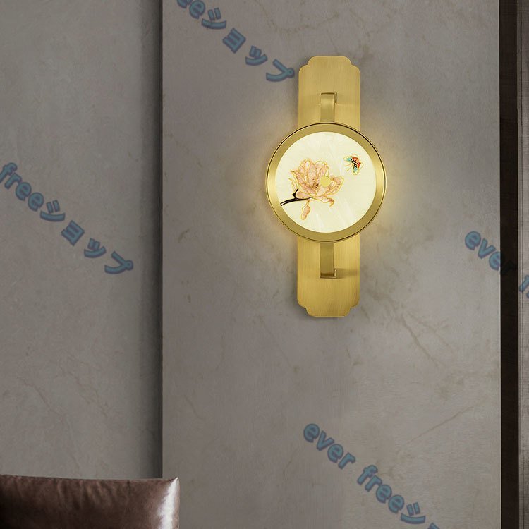 高品質 最新デザイン　純銅製　ブラケットライト 直結タイプ 壁掛け照明 玄関 レストランLED壁掛け灯_画像1