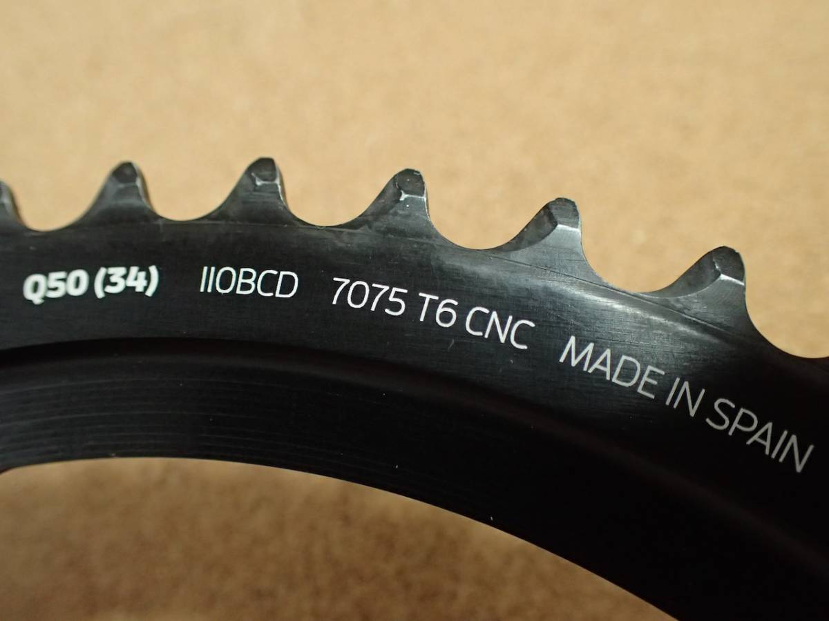 ROTOR Q RINGS 50-34T BCD(PCD)110 オーバルチェーンリング_画像4