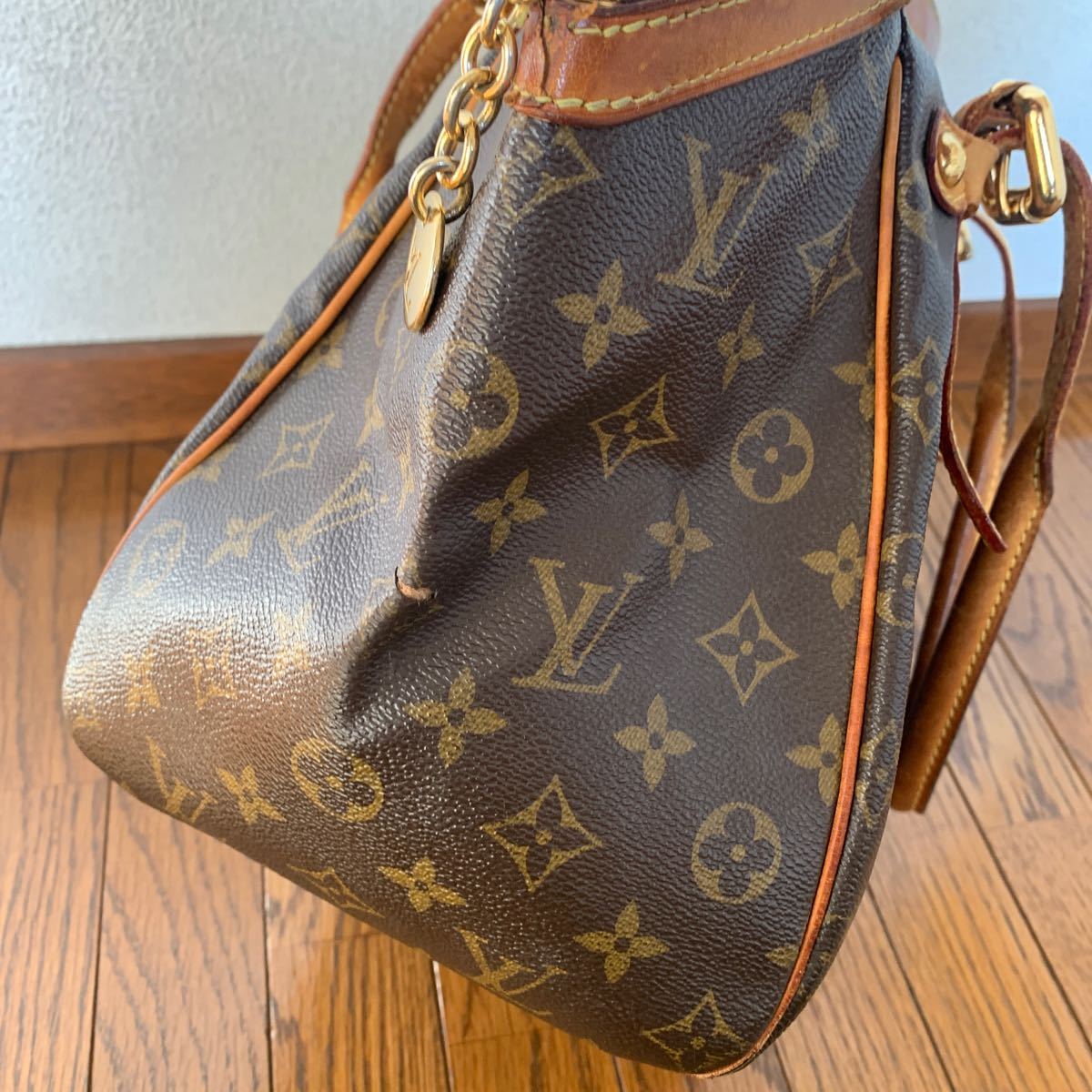 ルイヴィトン LOUIS VUITTON ティボリ GMモノグラム ハンドバッグ _画像3