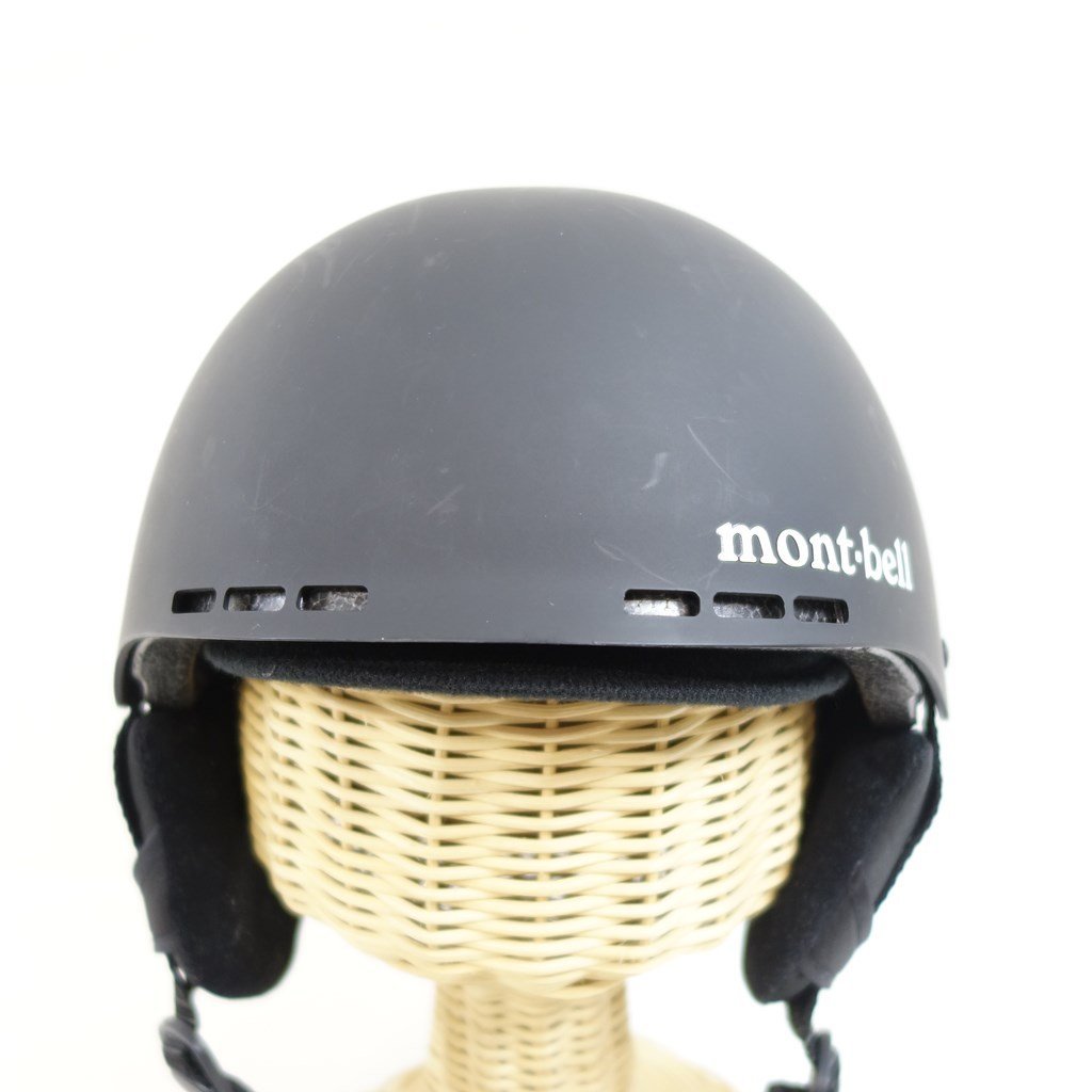 中古 2019-2020年モデル Mont-Bell/モンベル FALL LINE HELMET ダイヤル式ヘルメット スノーボード M-Lサイズ/58-61cm_画像2