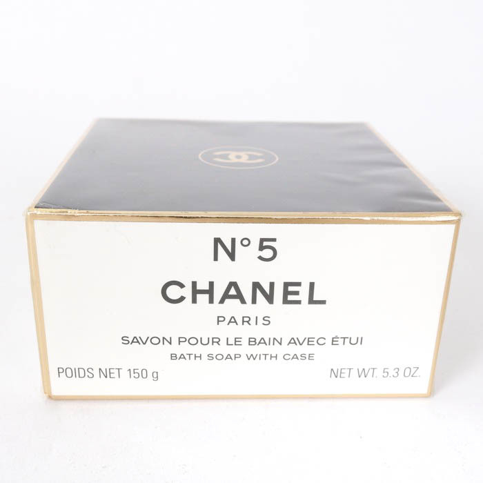 シャネル 石鹸 No5 バスソープ 未使用 コスメ 日用品 外装難有 期限切れ レディース 150gサイズ CHANEL_画像1