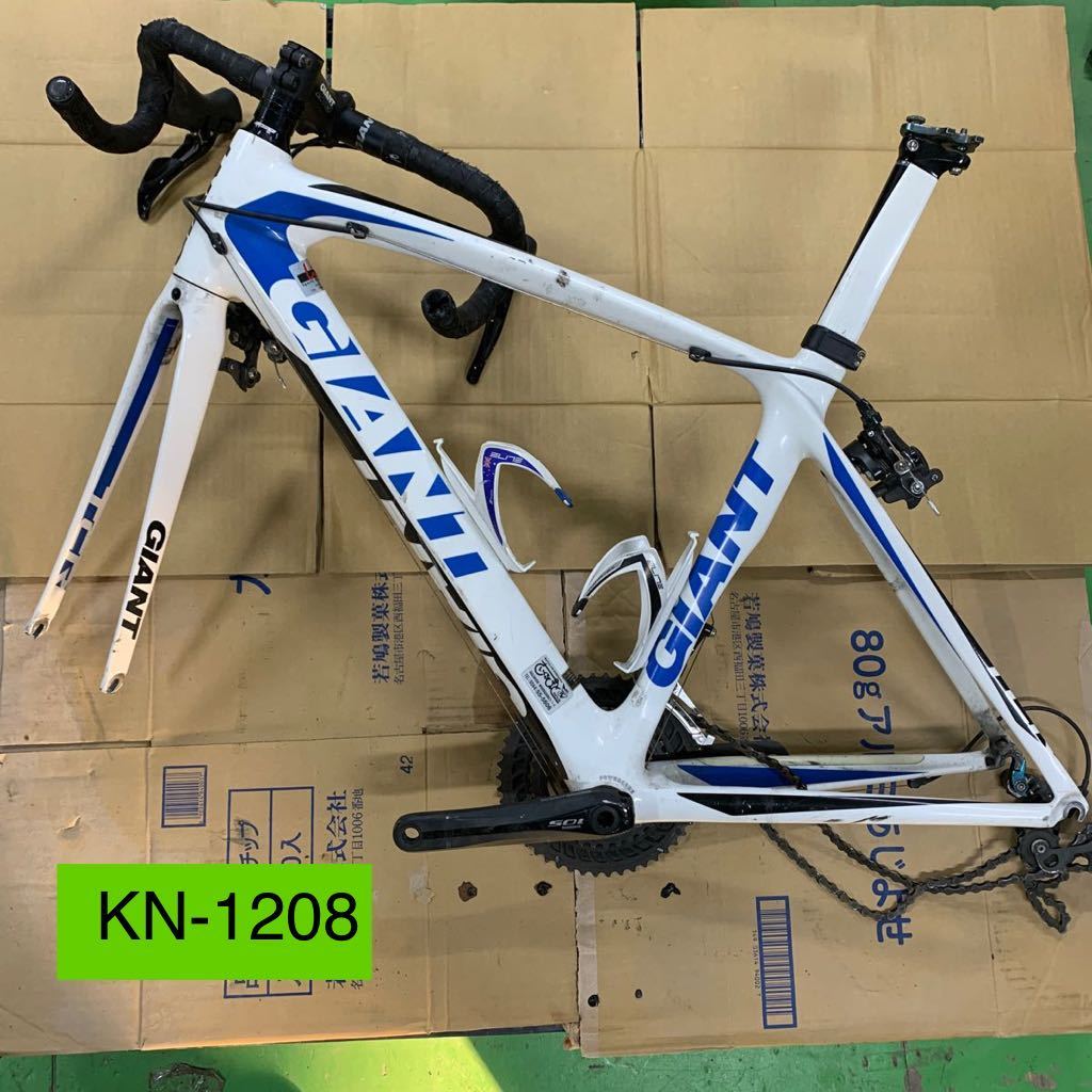 KN-1208 激安 自転車 ロードバイク GIANT COMPOSITE TCR SHIMANO 105 現状品