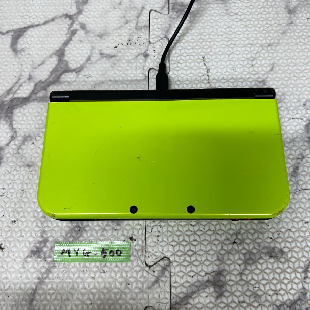MYG-500 激安 ゲー厶機 本体 Nintendo 3DS LL New 3DSLL 通電OK ジャンク 同梱不可_画像2