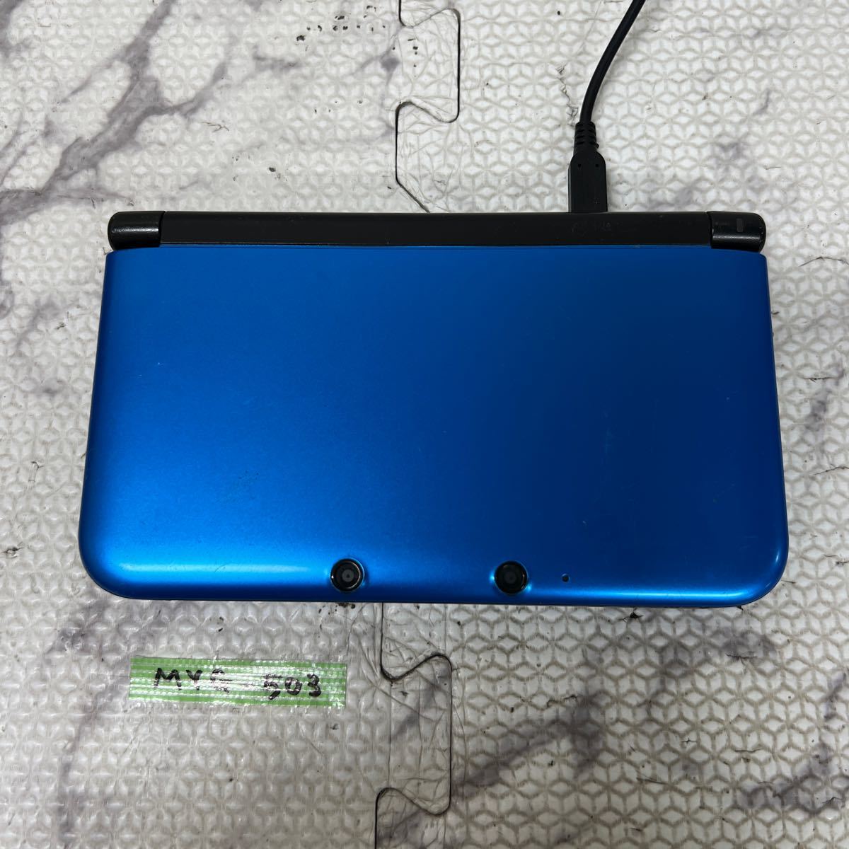MYG-503 激安 ゲー厶機 本体 Nintendo 3DS LL 通電OK ジャンク 同梱不可_画像2