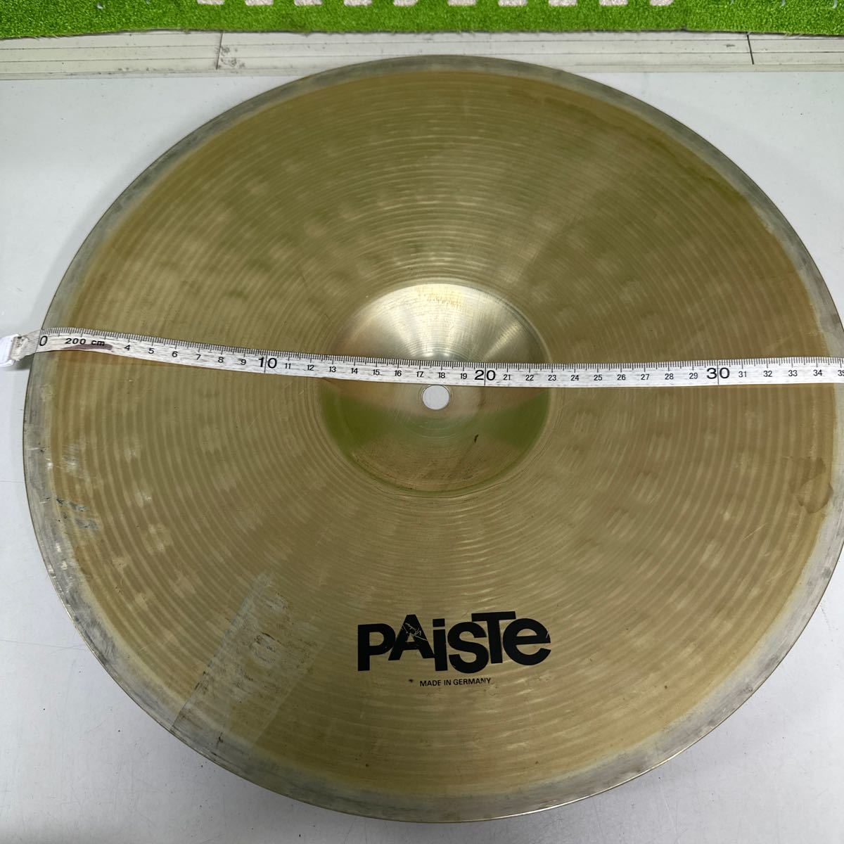 KN-1158 激安 楽器パーツ シンバル PAiSTe パイステ 402 14Hi-Hat 現状品_画像4