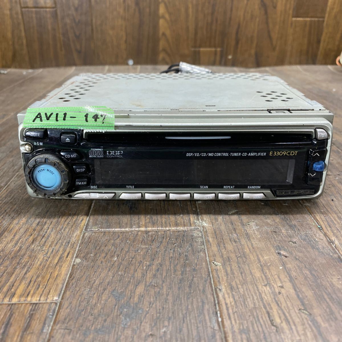 AV11-147 super-discount car stereo ECLIPSE E3309CDT Z7000295 CD electrification not yet verification Junk 