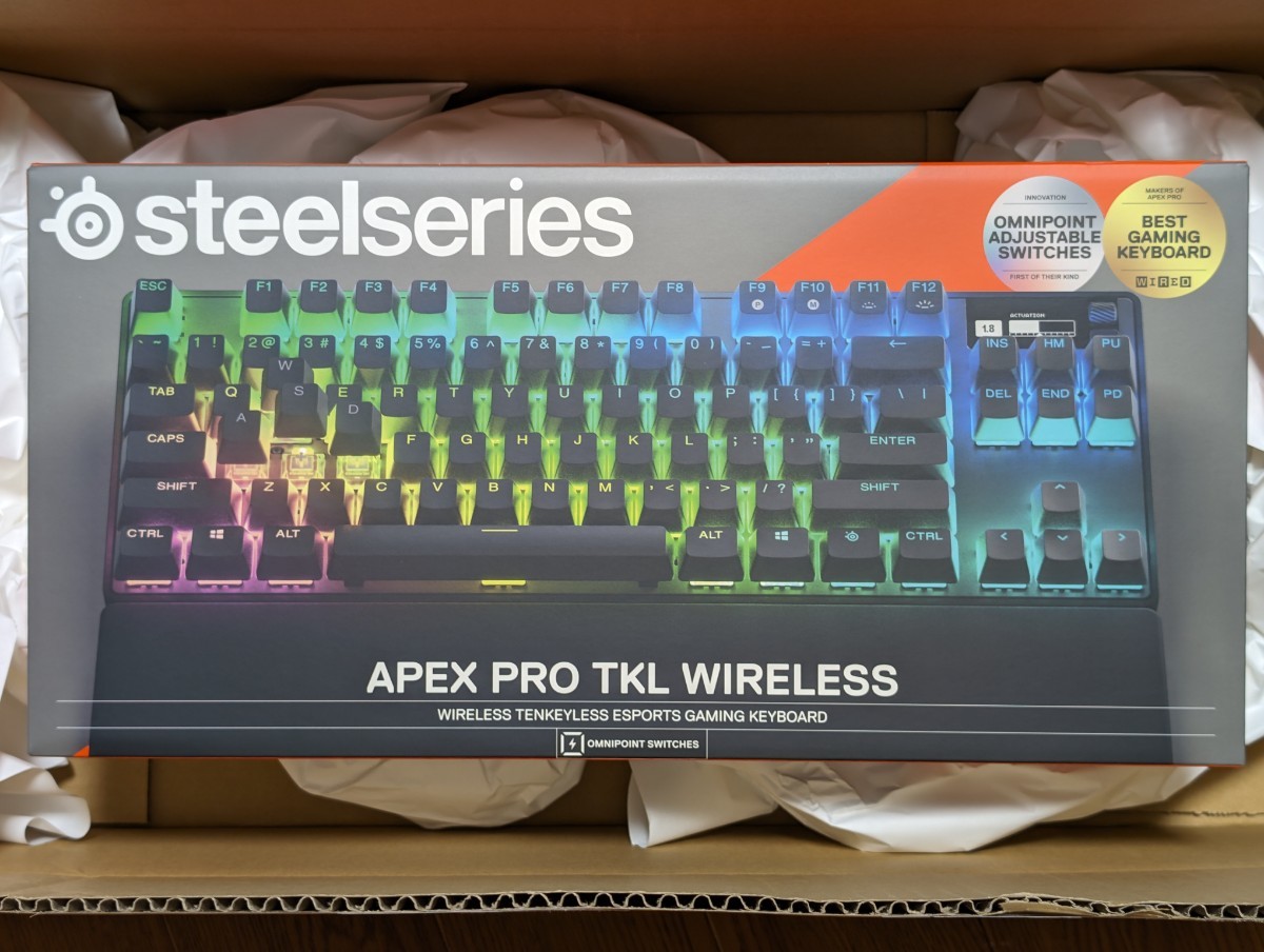 新品未開封 SteelSeries Apex Pro TKL WL (2023) US 64865 ゲーミング