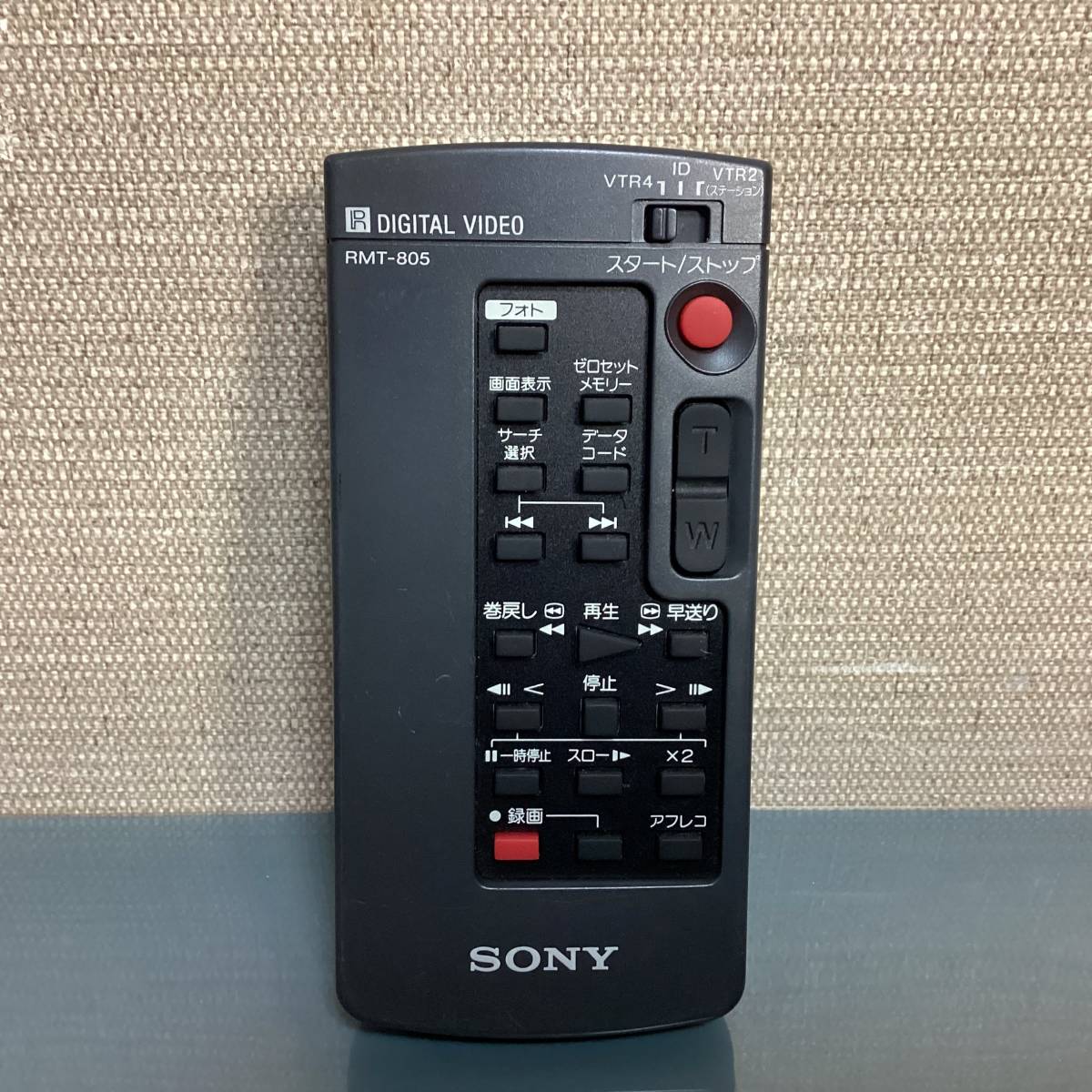 SONY ソニー ビデオカメラ用リモコン RMT-805 信号確認OK_画像1