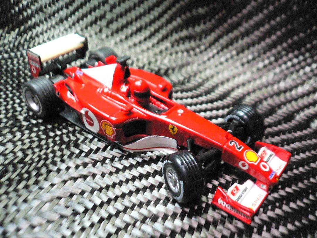 ホットウィールRC魔改造　デジQフォーミュラ　フェラーリ　F1　_画像3