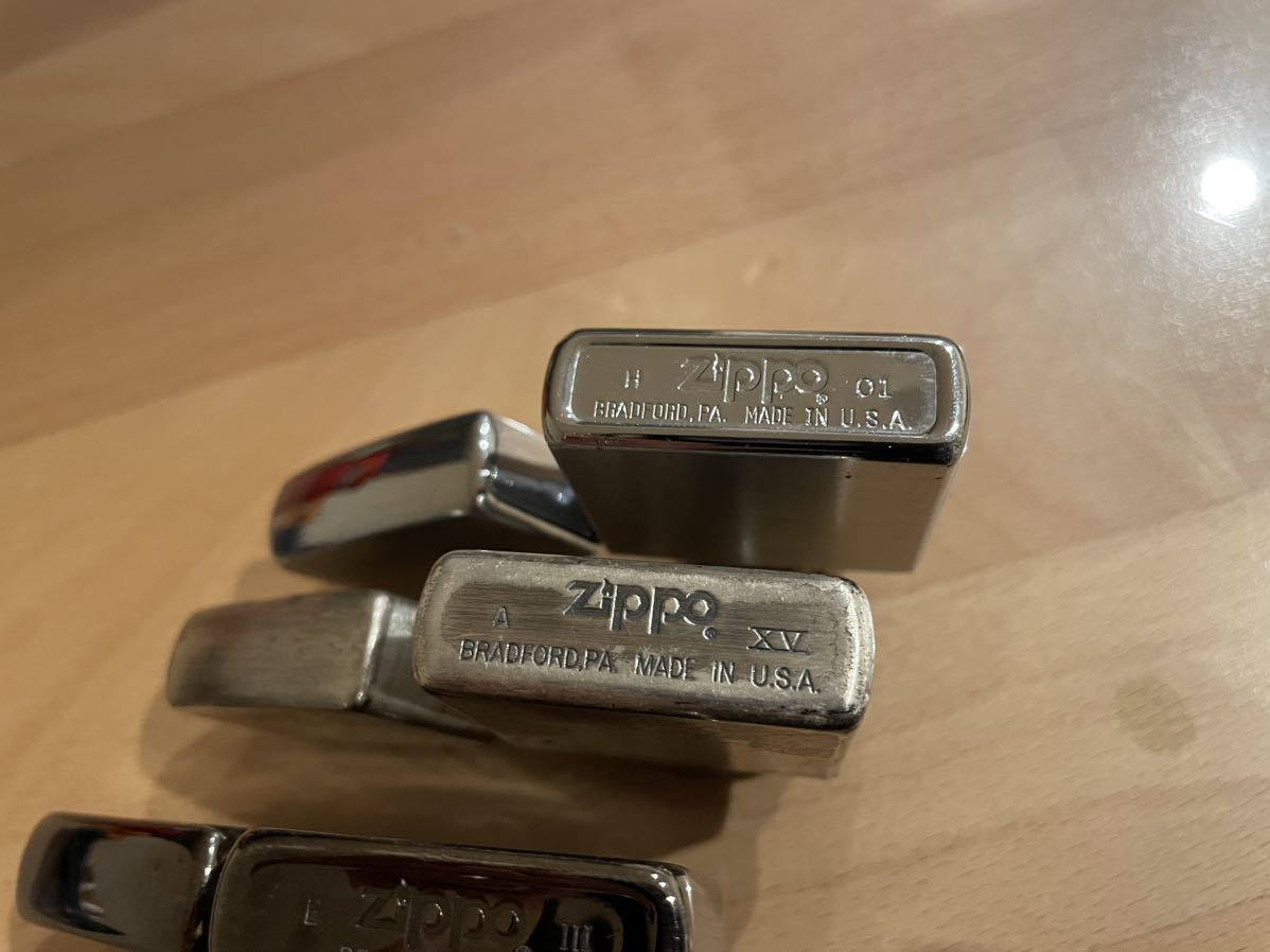 中古ジッポー　3個セット　『ガンメタ　1987年製』『ルパン3世　1999年製』『ジャックダニエル　2001年製』used zippo set ZIPPO _画像8