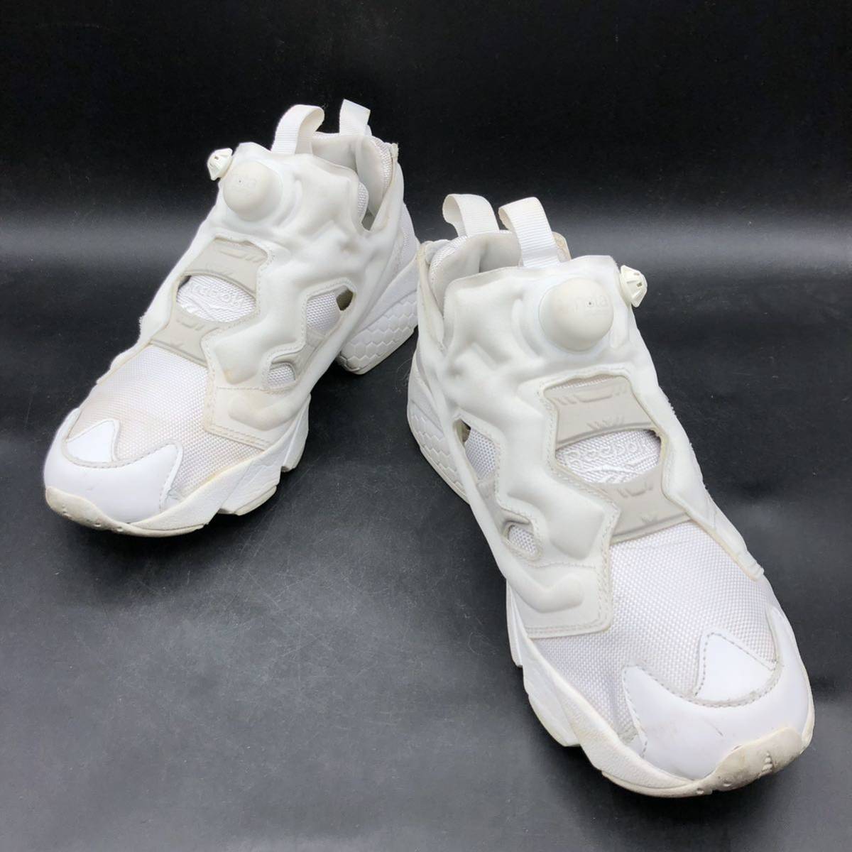 M1772 Reebok リーボック INSTAPUMP FURY OG インスタポンプフューリー ローカットスニーカー メンズ US6/24.0cm ホワイト 白 AR2199_画像3