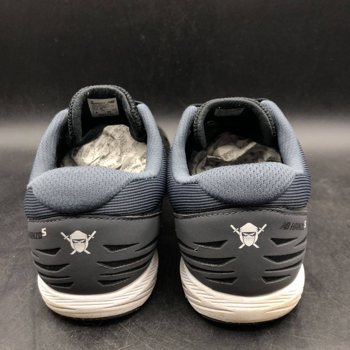 M1875 NEW BALANCE × M.Lab ニューバランス ミムラボ HANZOS M ハンゾー エス ランニングシューズ スニーカー US8 EE 26.0cm ブラック 黒_画像7