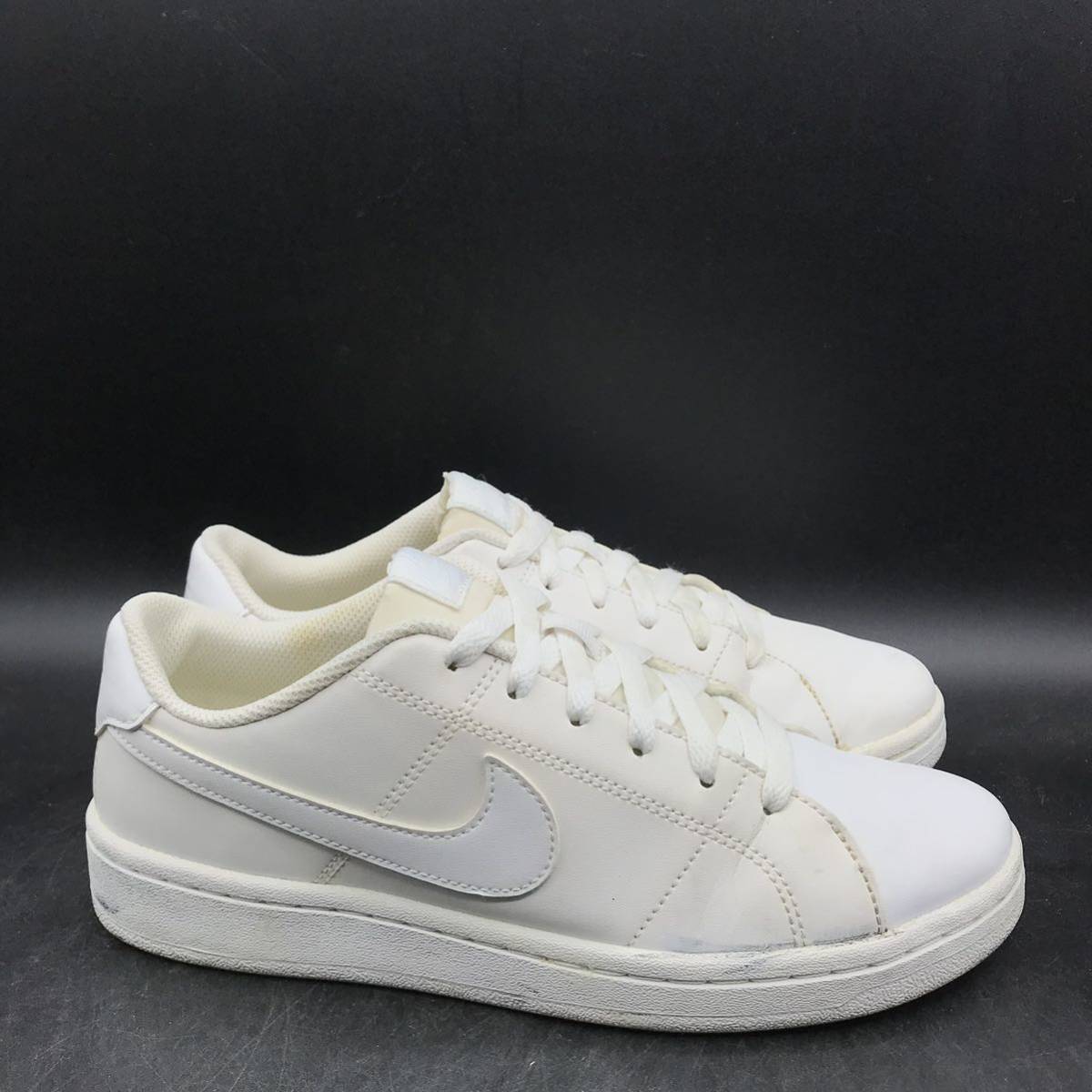 M1870 NIKE ナイキ COURT ROYALE 2 SL コート ロイヤル ローカット スニーカー シューズ レディースUS7/24.0cm ホワイト 白 CW2533-101 _画像5