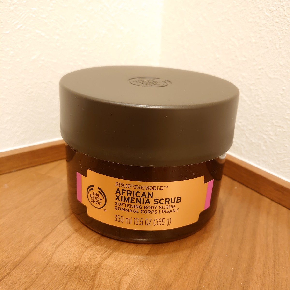 【即決・送料込】新品未開封☆THE BODY SHOP☆ザ・ボディショップ☆アフリカン ソフトニングボディスクラブ☆350ml_画像1