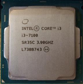 INTEL LGA1151 i3-7100 3.90GHz SR35C 即決! 44_068_画像1