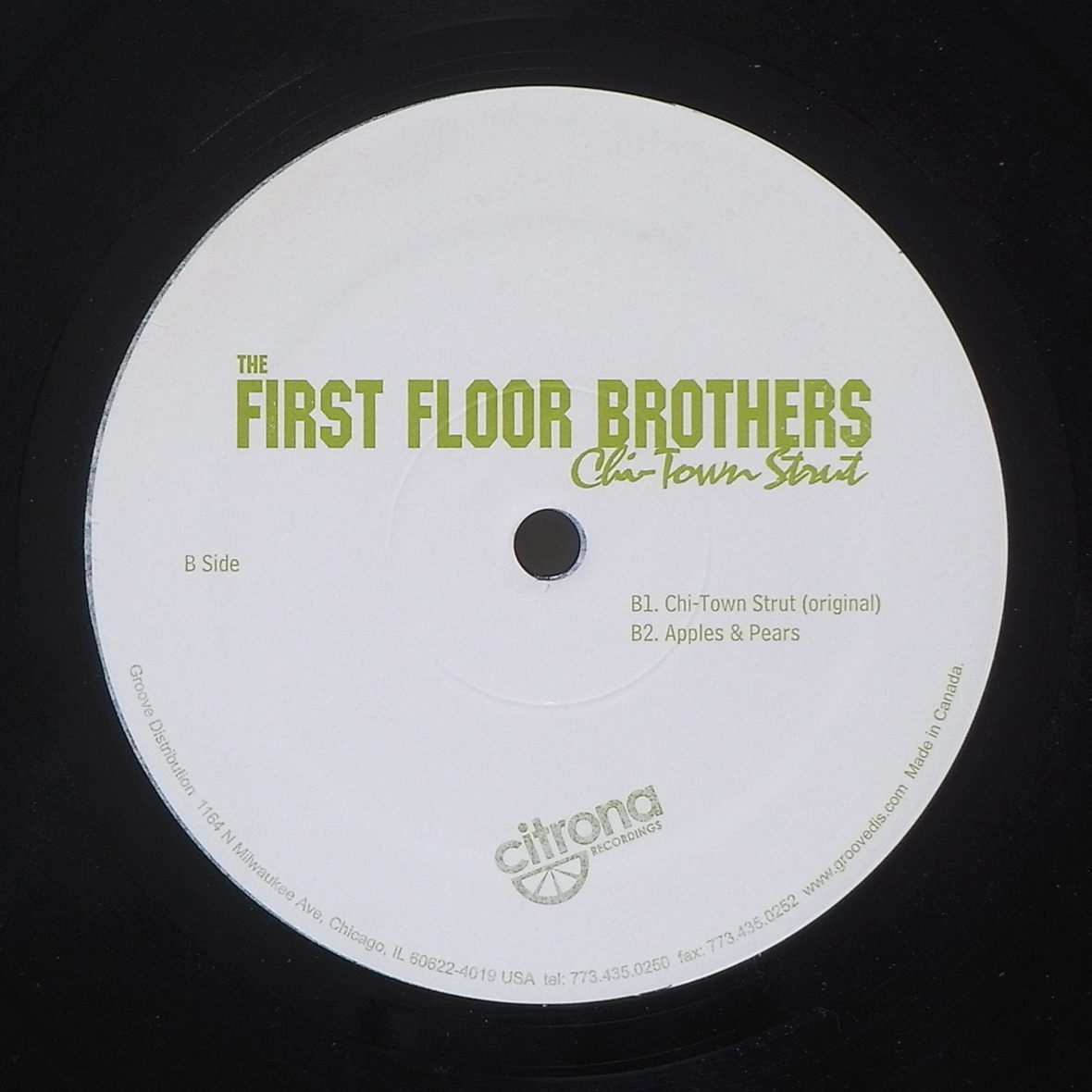 ブレイクビーツ■The First Floor Brothers■☆Chi-Town Strut☆_画像2