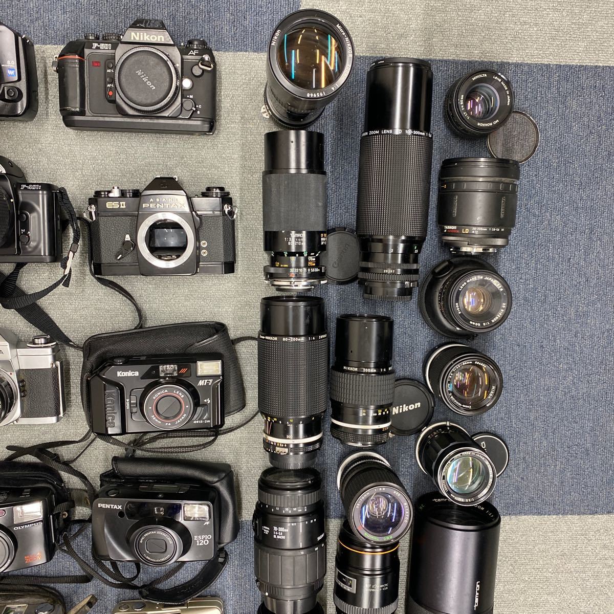 70 Canon EOS Nikon PENTAX Konica OLYMPUS 一眼レフ レンジファインダー コンパクトカメラ デジタルカメラ レンズ 色々 まとめて_画像4