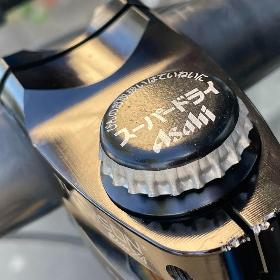 【新品】王冠トップキャップ  ステム レッド ロード MTB クロスバイク