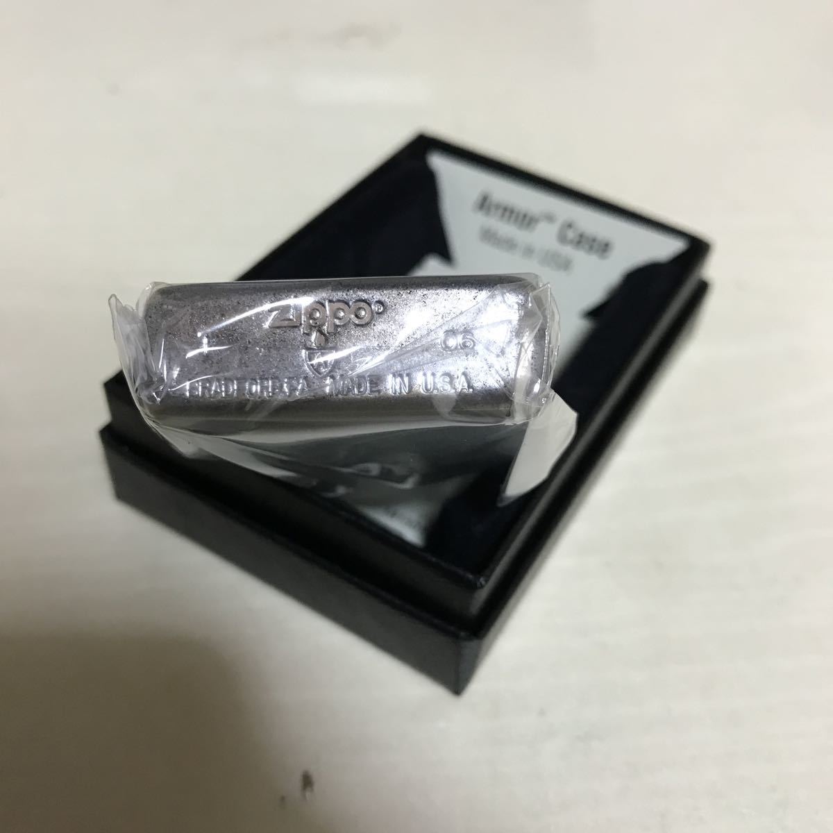 ZIPPO ジッポ silver シルバー アーマー armor 2006年製 未使用_画像3