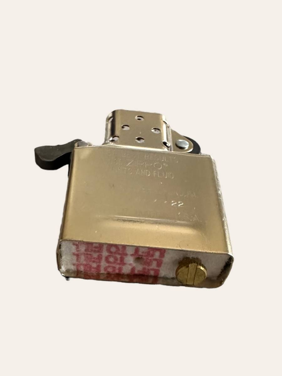 4pcsセット ZIPPO 純正 インサイドユニット 新品未使用 インナー ゴールド レギュラーサイズ ジッポー USA ライター 交換用 fe9_画像4