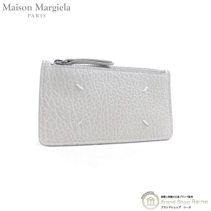 メゾン マルジェラ （Maison Margiela） カードホルダー ウォレット カードケース コインケース 小銭入れ S56UI0143 グレージュ（新品）_画像1