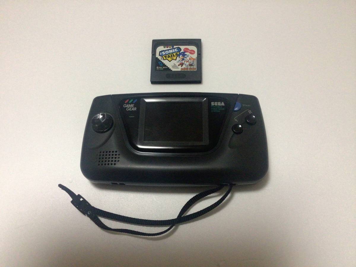 ★ジャンク品 SEGA セガ GAME GEAR ゲームギア 本体 ソニック&テイルス ソフト セット★