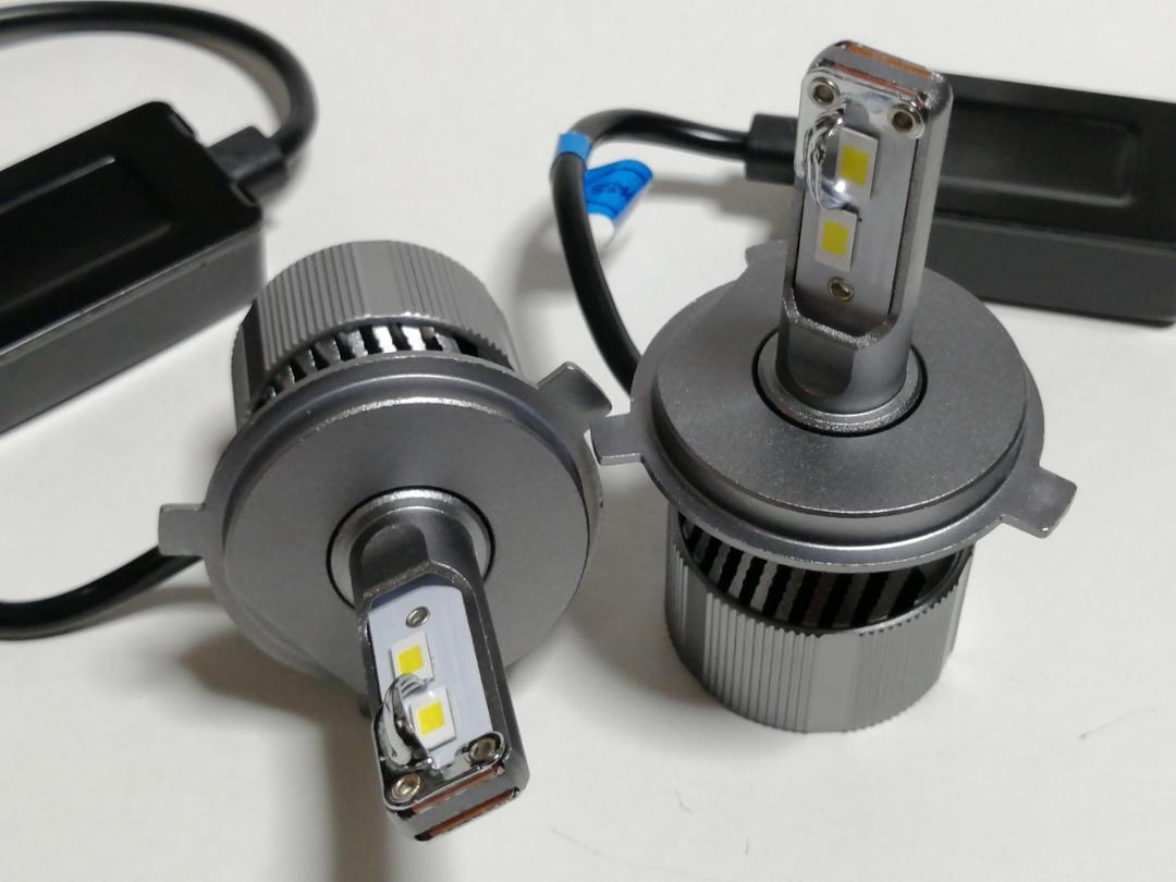 倉庫整理品 激安 新品 LEDヘッドライト H4 6000K ④_画像2