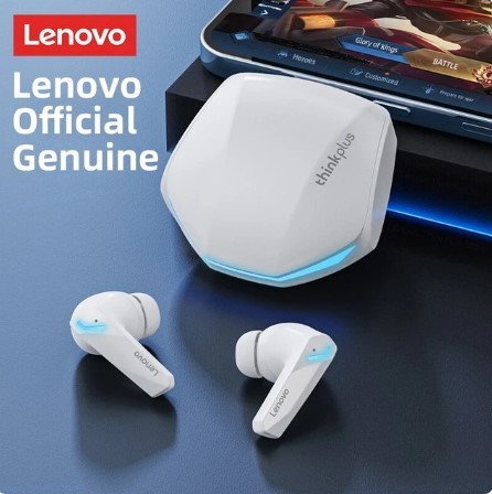 ★高音質 Lenovo / Thinkplus（Gm2 Pro）Bluetooth5.3 ワイヤレスイヤホン・低遅延 / HD通話・ゲーミングイヤホン 白_画像1