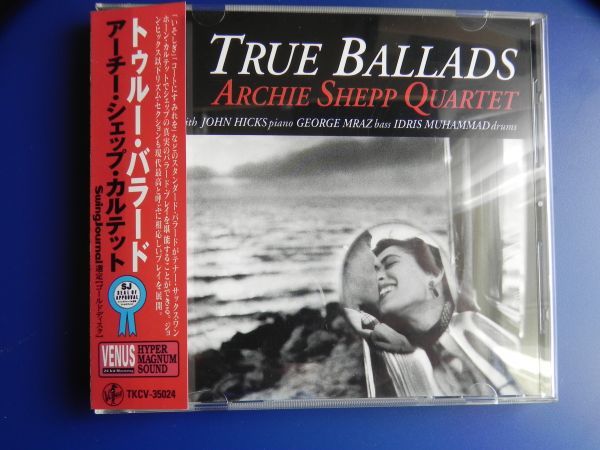 CD 【 Japan/Venus】アーチー・シェップ Archie Shepp /True Ballads★TECV-35024/1997◆帯付き_画像1