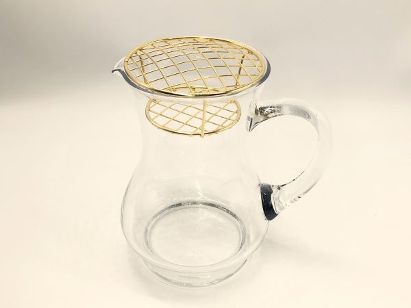【ピッチャー花瓶】　ゴールドベース（生花ベース）付き　未使用保管品　　　N1023D_画像3