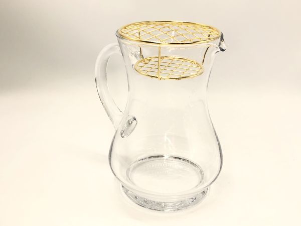 【ピッチャー花瓶】　ゴールドベース（生花ベース）付き　未使用保管品　　　N1023D_画像5