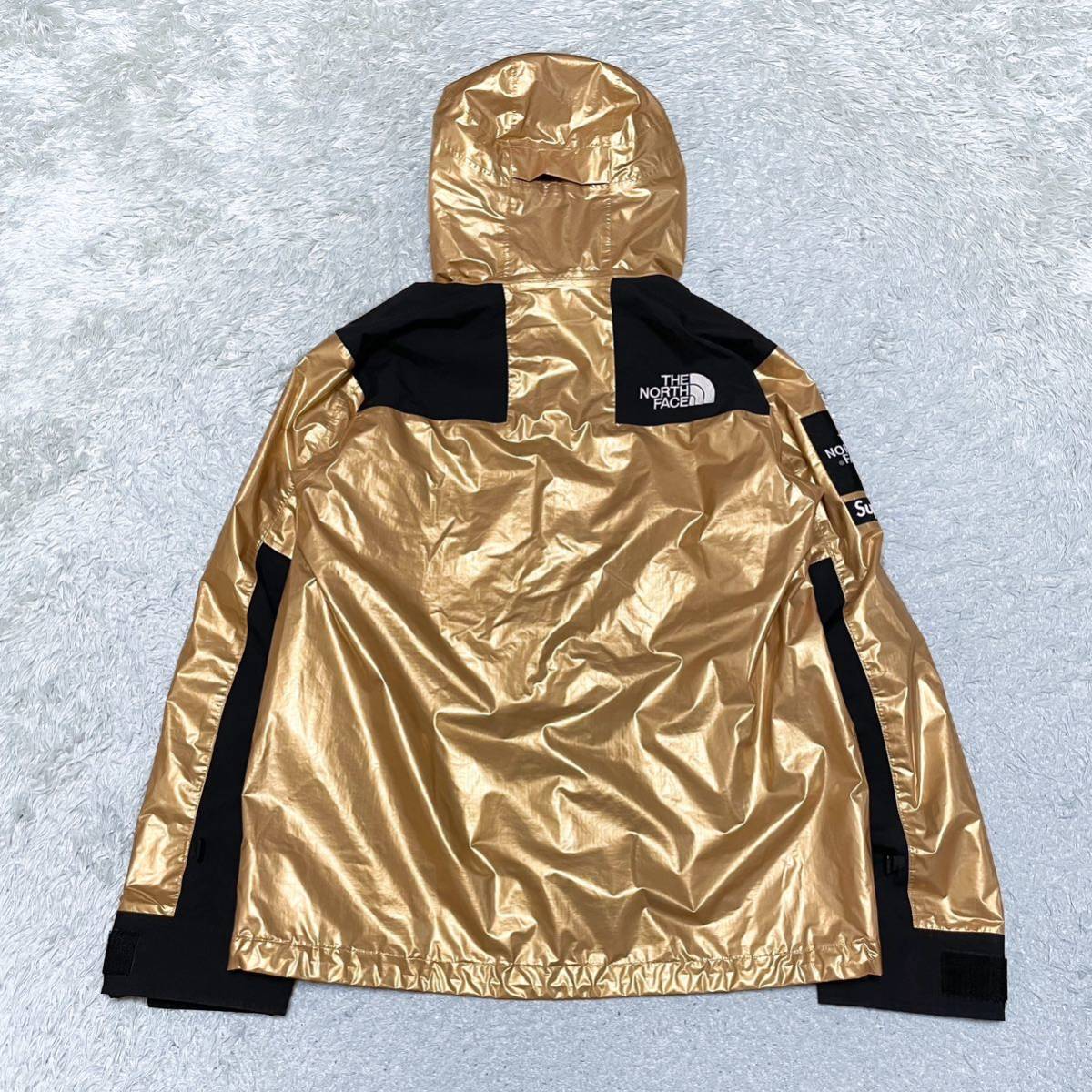 Supreme The North Face シュプリーム ノースフェイス 18ss メタリックマウンテンパーカー ジャケット ゴールド Metallic Mountain Parka S_画像5