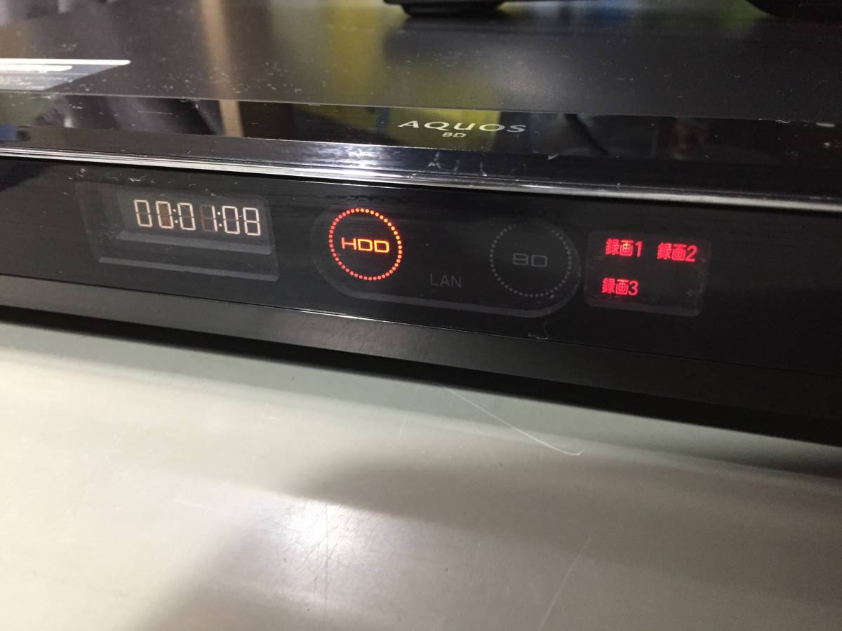 SHARP シャープ 500GB 3チューナー (3番組同時録画)ブルーレイ SHARP シャープ 500GB 3チューナー (3番組同時録画)ブルーレイ