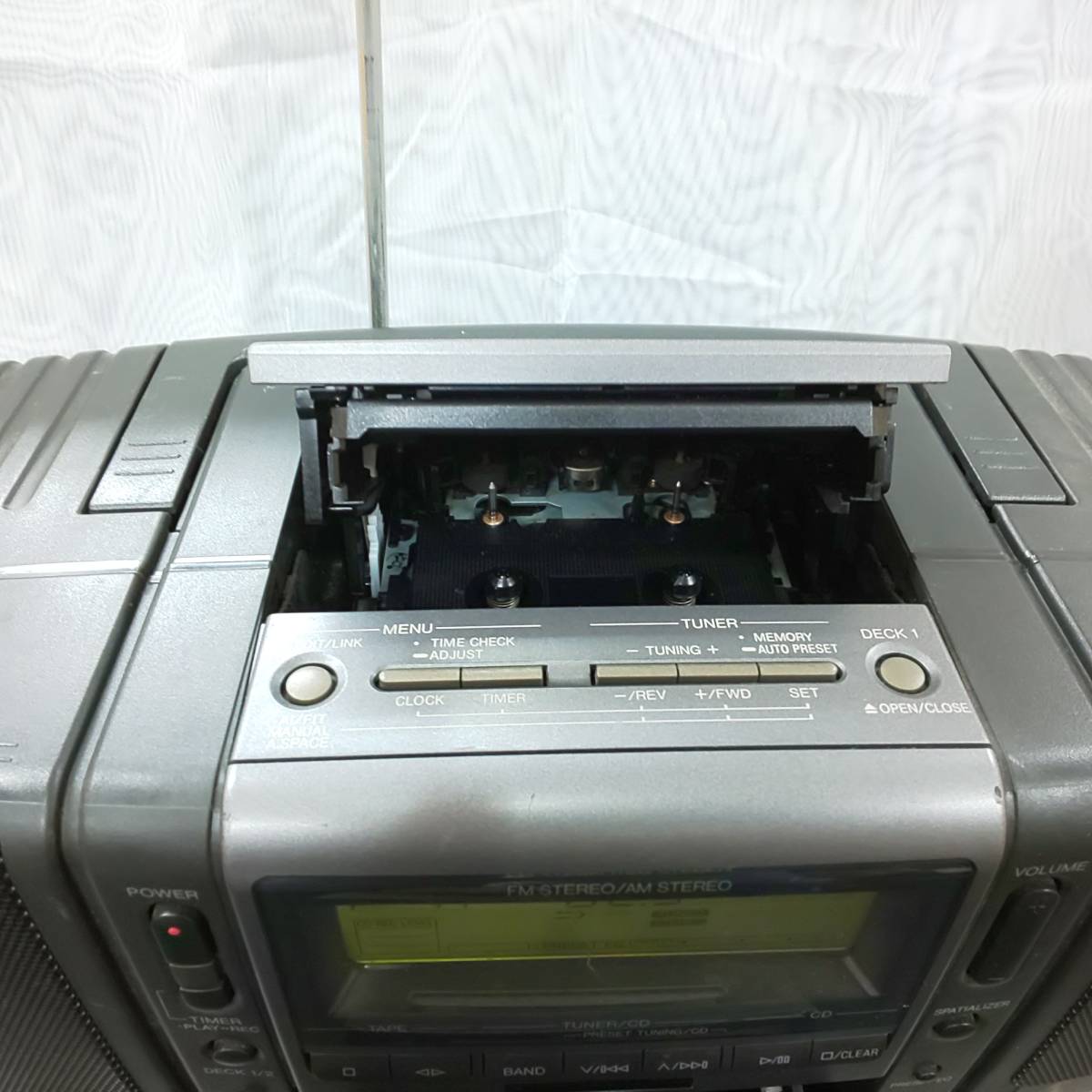 ◎パナソニック◎Panasonic RX-ST7 ミニコンポ ステレオCDシステム 1994年 バブルラジカセ 即発送_画像7