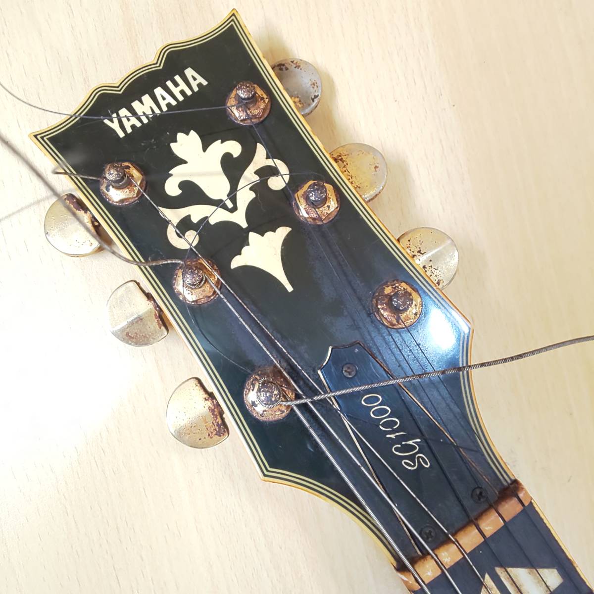 ◎ヤマハ◎YAMAHA SG1000 エレキギター 1982年製 希少 ジャパンビンテージ 中古現状 即発送_画像2