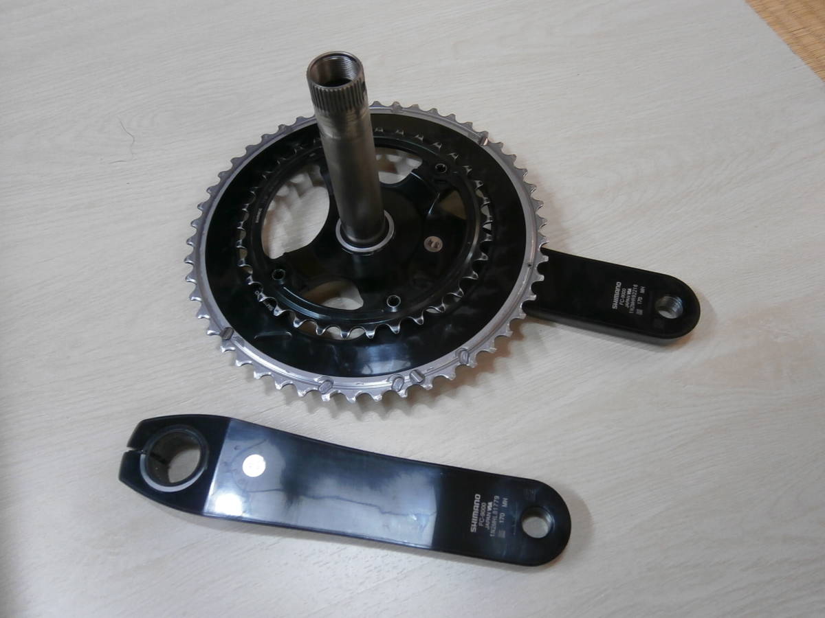 中古品 SHIMANO DURA-ACE FC-9000 170mm 50/34 デュラエース _画像2