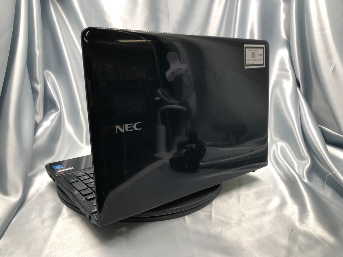 NEC/ノート/第4世代Core i3/メモリ4GB/webカメラ有/OS無/記憶媒体無_天板　M