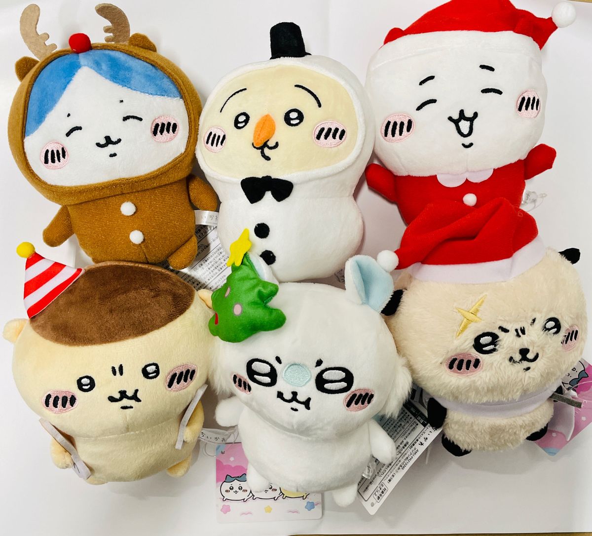 ちいかわ メリクリぬいぐるみ 全6種セット クリスマス ぬいぐるみ