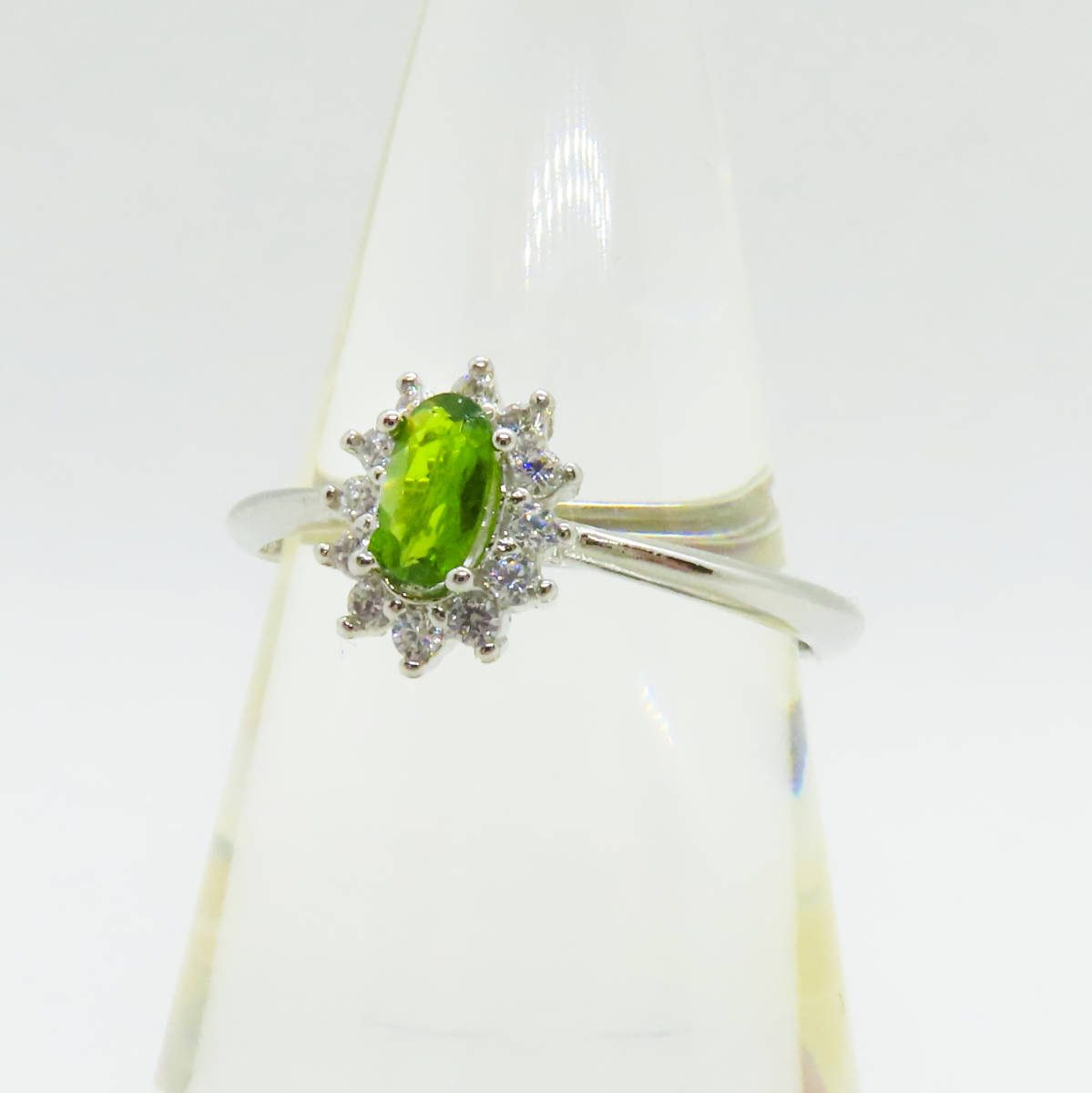  new goods large OP rhinoceros skull m. shining stone diamond 925 silver ring ring gem natural stone emerald 