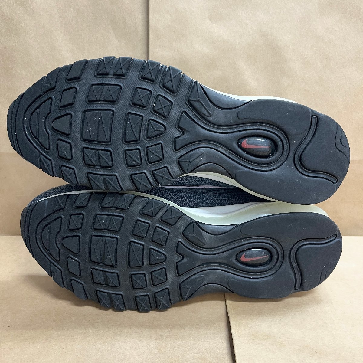 27cm AIR MAX 98 QS 924462-400 ナイキエアマックス98QS グレー メンズ スニーカー CD H98782_画像8