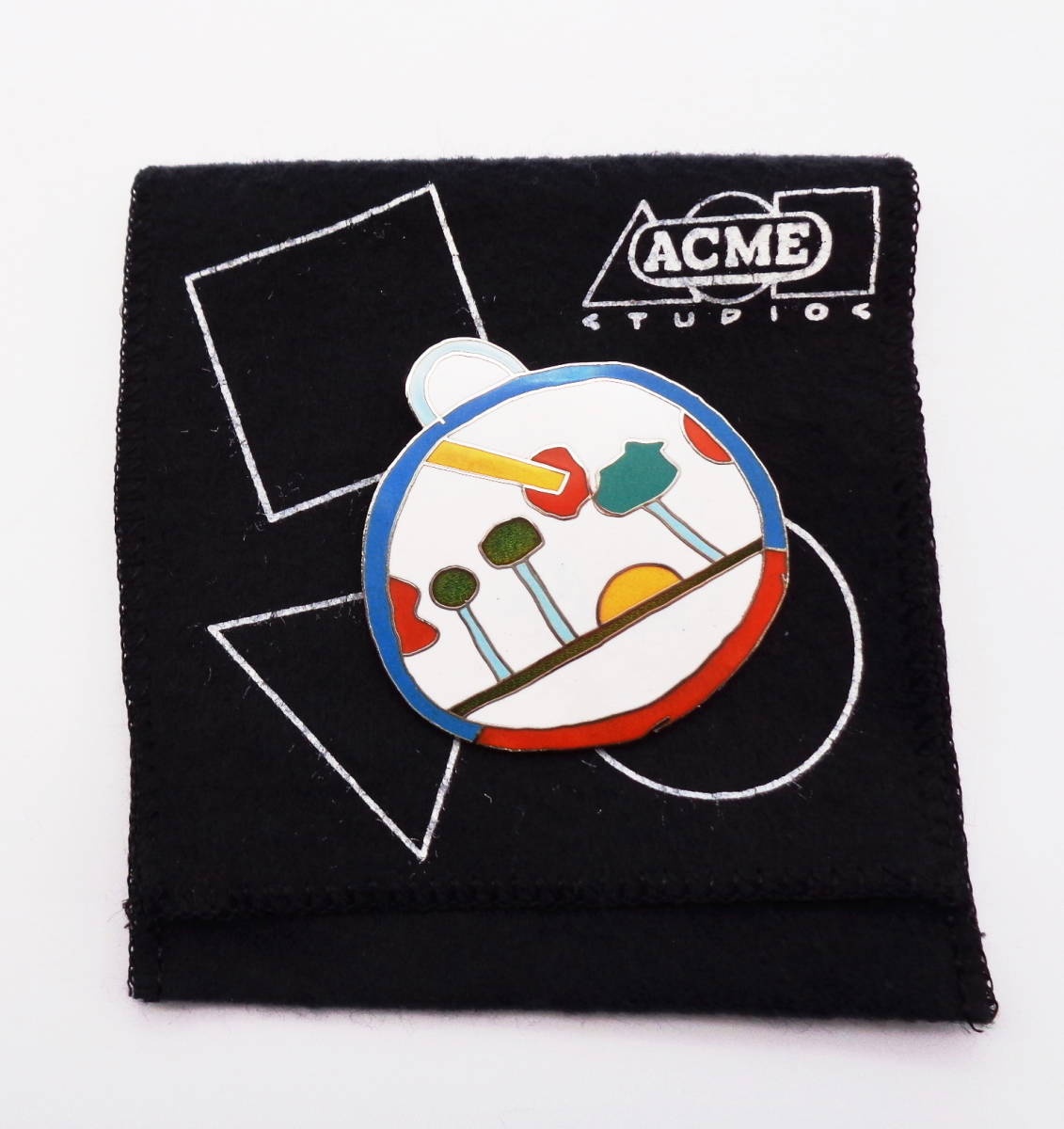 【値下げ】 Collection>ACME <Sottsass 8500円 Studio 金属ブローチ 80' その他