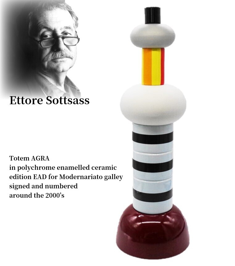 ＜Sottsass Collection＞2000年発売＿150限定トーテム＿AGRA＿エットーレ・ソットサス_画像1