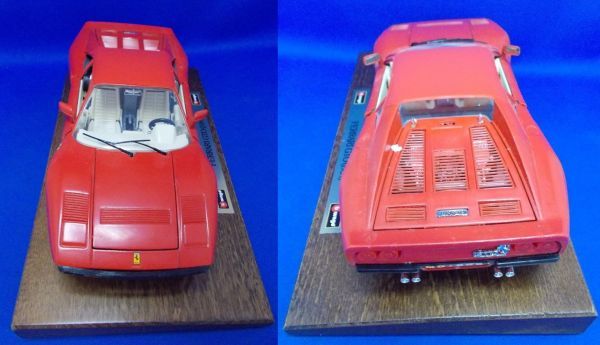BBURAGO 1/18 FERRARI GTO(1984) BBurago Ferrari GTO package attaching die-cast made minicar Italy made model 
