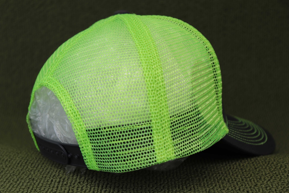  new goods US thing STIHL Steel steel chain saw mesh cap hat grey series gray x fluorescence yellow control 0810nskm