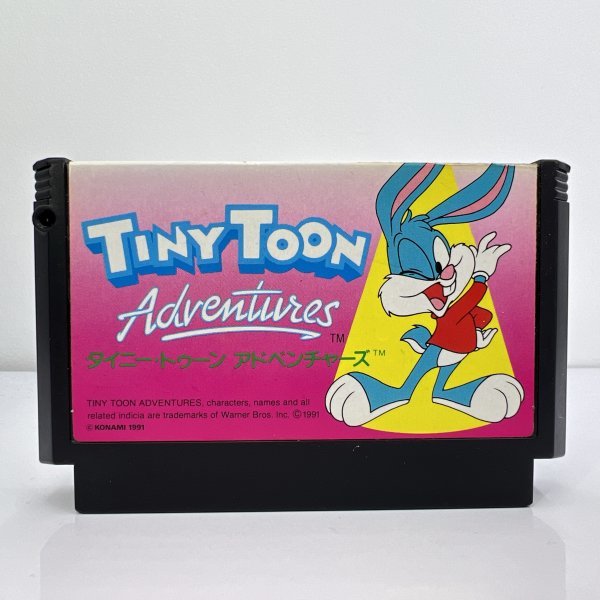 ★何点でも送料１８５円★ タイニートゥーンアドベンチャー TINY TOON Adventures ファミコン ルPレ即発送 FC 動作確認済み ソフト_画像1