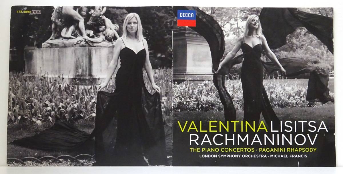 ラフマニノフ　ピアノ協奏曲全集　ヴァレンティーナ・リシッツア　マイケル・フランシス指揮　ロンドン交響楽団　2CD _画像5