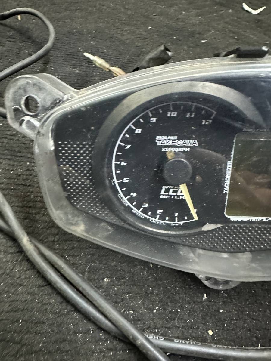 スズキ　SUZUKI　アドレスV125　CF4EA　TAKEGAWA　LCDMETER　ジャンク品_画像5