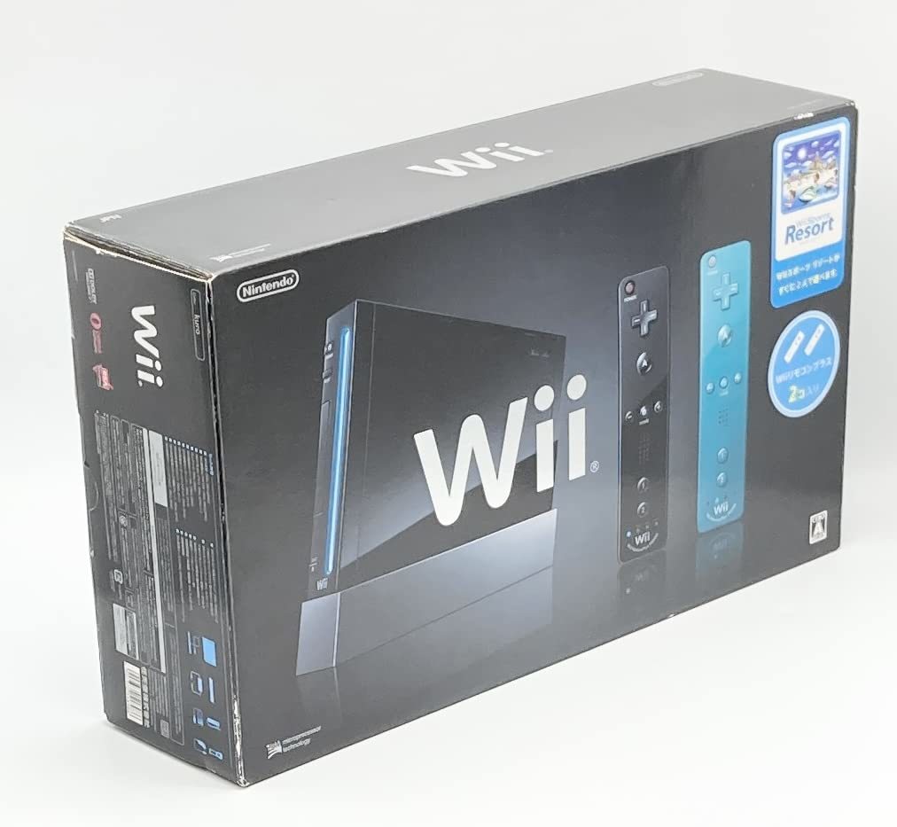 買取り実績 Wii本体 (クロ) Wiiリモコンプラス2個、Wiiスポーツ
